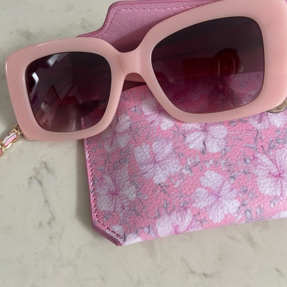 LoveShackFancy | Accessories | Loveshackfancy Blush Sunglasses